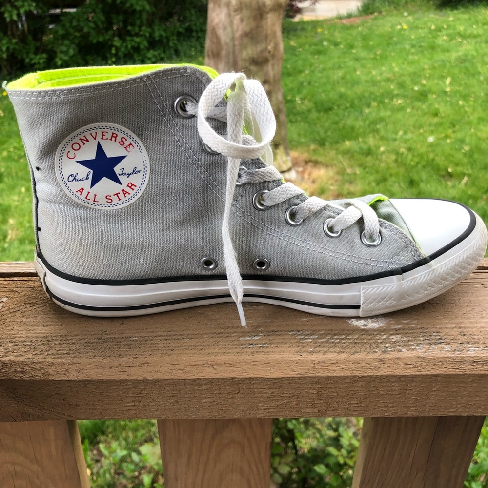 Converse Chuck Taylor All Star High tops. Size 8
